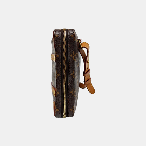 SOFT TRUNK PM Monogram Coated Canvas Brown