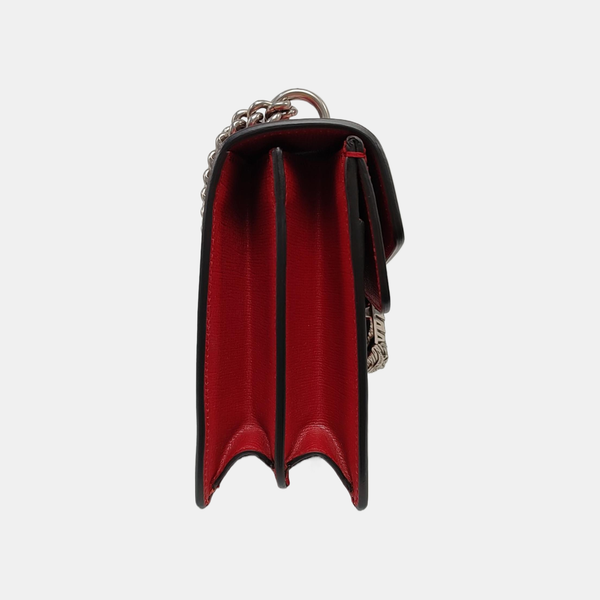 Authenticated pre-owned Dionysus Super Mini Calfskin Red - Shoulder Bag at Looply