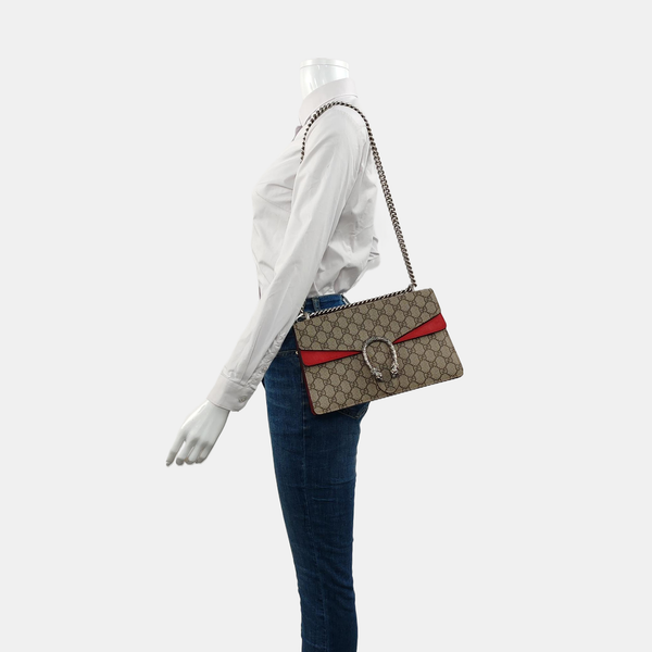 Authenticated pre-owned Dionysus Super Mini Monogram Coated Canvas Beige - Shoulder Bag at Looply