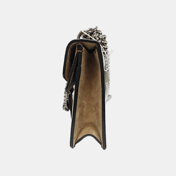 Dionysus Mini Monogram Coated Canvas Beige