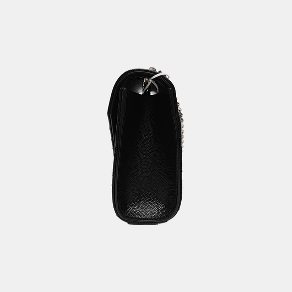 ENVELOPE Small Quilted Calfskin Black