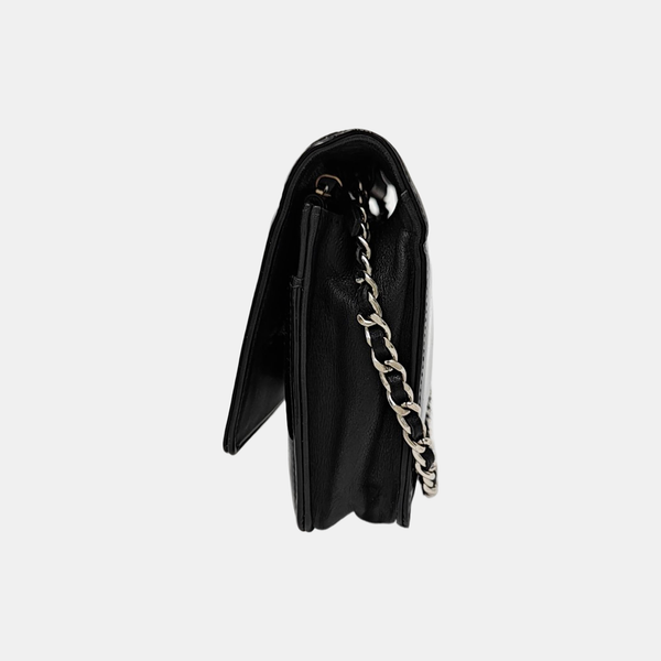 CIRCLED CC WOC Patent Leather Black