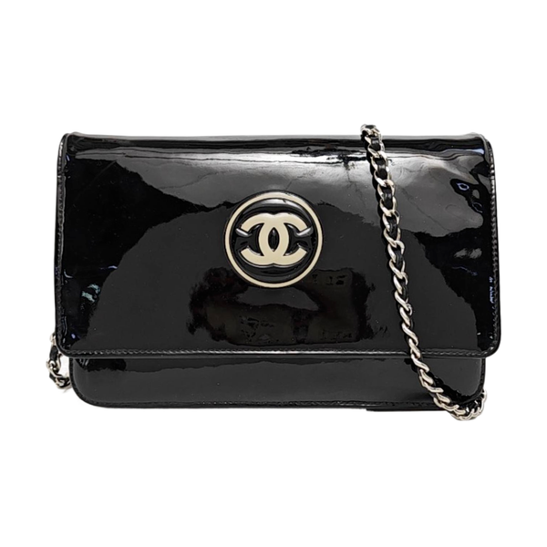 CIRCLED CC WOC Patent Leather Black
