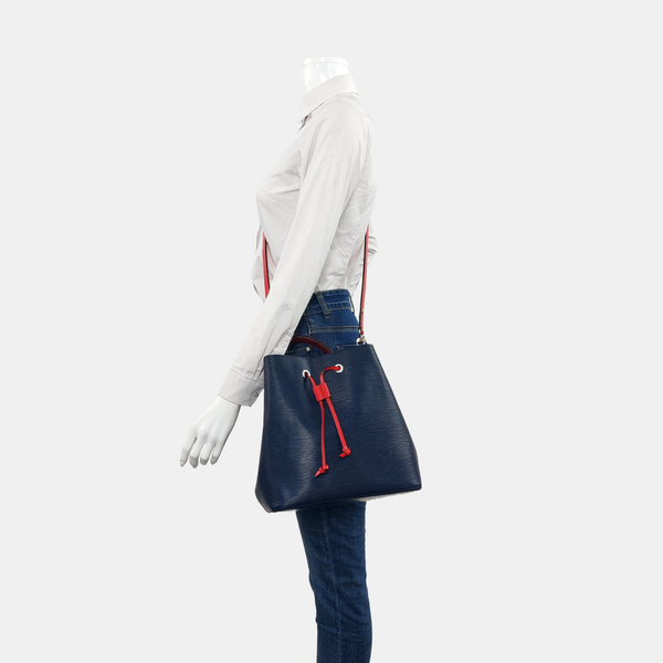 Authenticated pre-owned Néonoé MM Epi Blue - Shoulder Bag at Looply