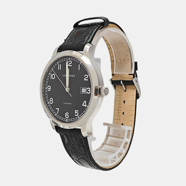 40mm Black Automatic Watch