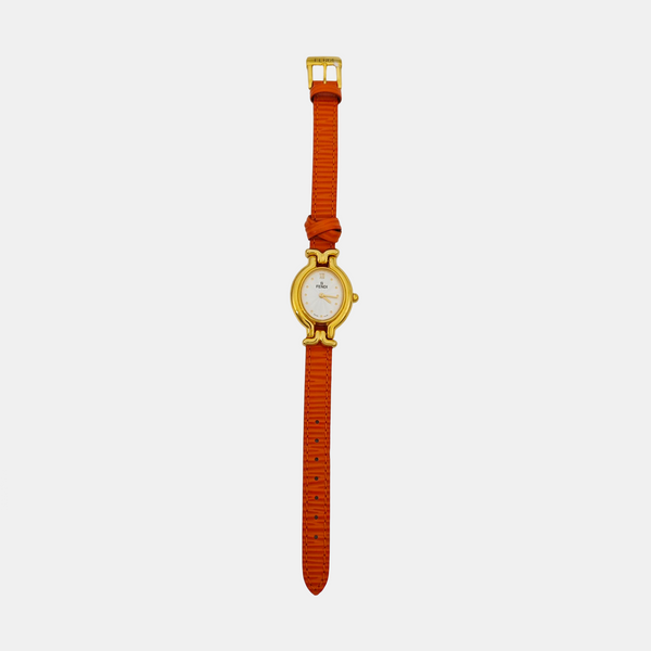 24mm White Quartz Watch