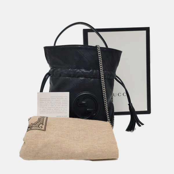 Authenticated pre-owned Blondie Calfskin Black - Shoulder Bag at Looply