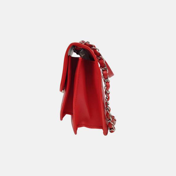Quilted Lambskin Red