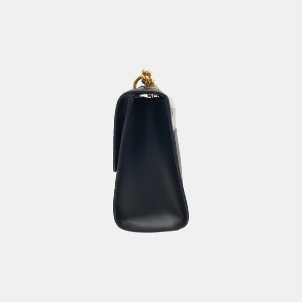 Authenticated pre-owned Padlock Small Monogram Calfskin Black - Shoulder Bag at Looply