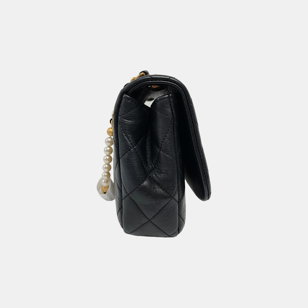 Quilted Calfskin Black
