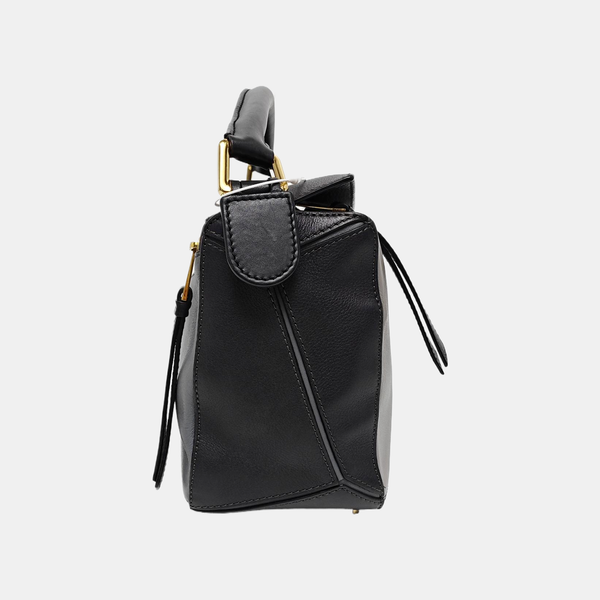 Authenticated pre-owned Puzzle Small Calfskin Gray - Shoulder Bag at Looply