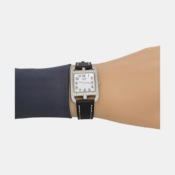 22.8mm White Quartz Watch