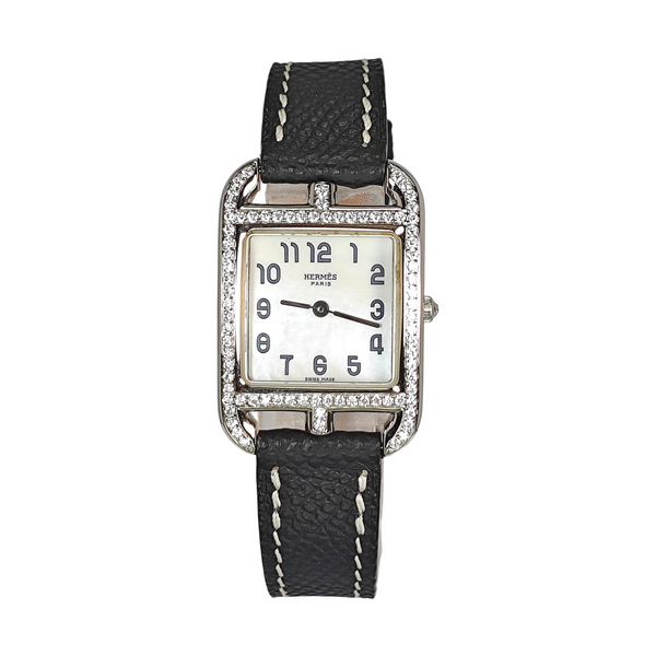 22.8mm White Quartz Watch