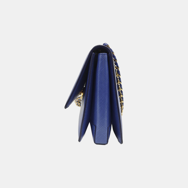 Ginny Calfskin Blue