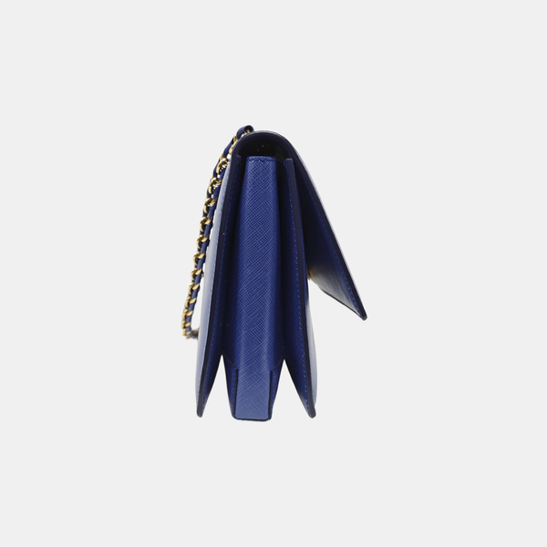 Ginny Calfskin Blue