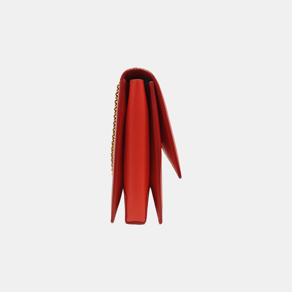 Ginny Calfskin Red