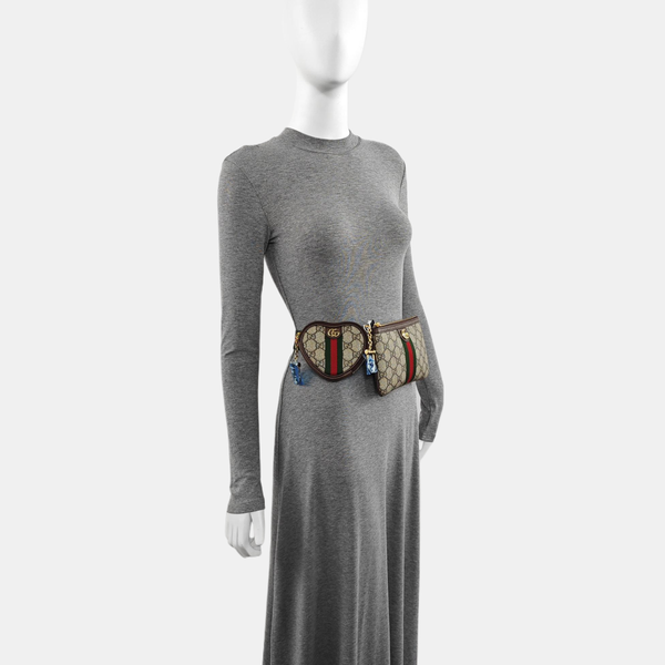 Authenticated pre-owned Ophidia Monogram Coated Canvas Beige - Belt Bag at Looply