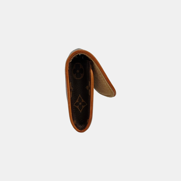 TWIN PM Monogram Coated Canvas Brown