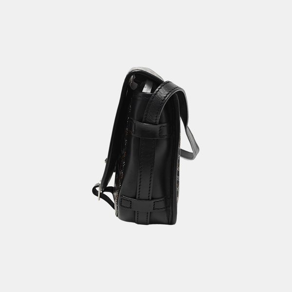 Belvedere Coated Canvas Black