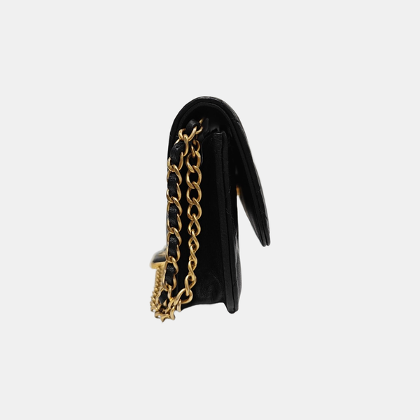 Quilted Lambskin Black