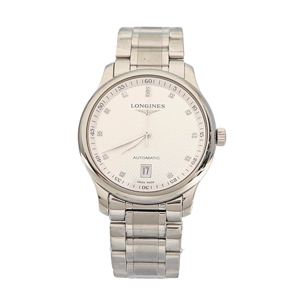 Master Control 38.5mm Silver Automatic Watch
