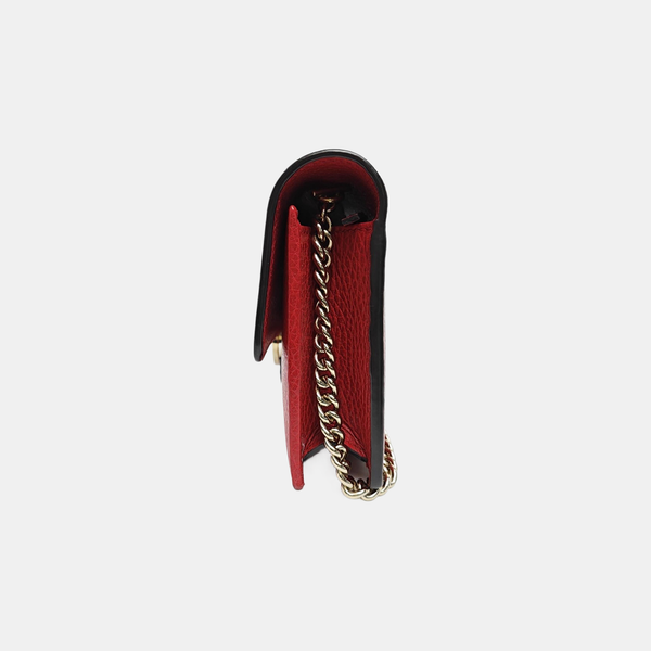 Authenticated pre-owned Interlocking G Calfskin Red - Shoulder Bag at Looply