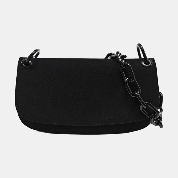 Canvas Shoulder Bag Black