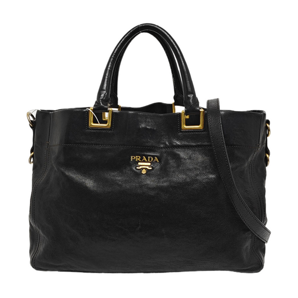 Calfskin Tote Bag Black