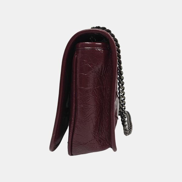 NIKI Mini Quilted Calfskin Red