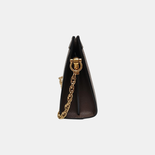Authenticated pre-owned Ophidia Small Monogram Coated Canvas Beige - Shoulder Bag at Looply