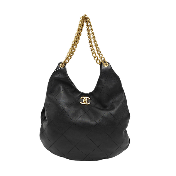 Quilted Calfskin Black
