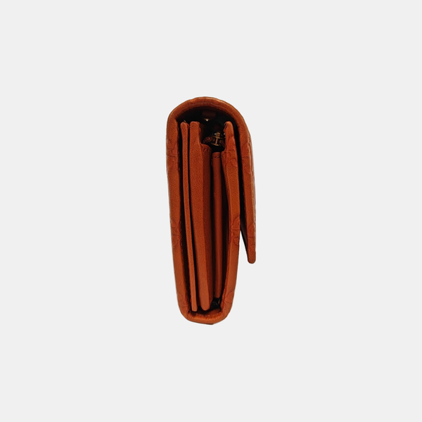 Authenticated pre-owned Microguccissima Monogram Calfskin Brown - Top Handle Bag at Looply