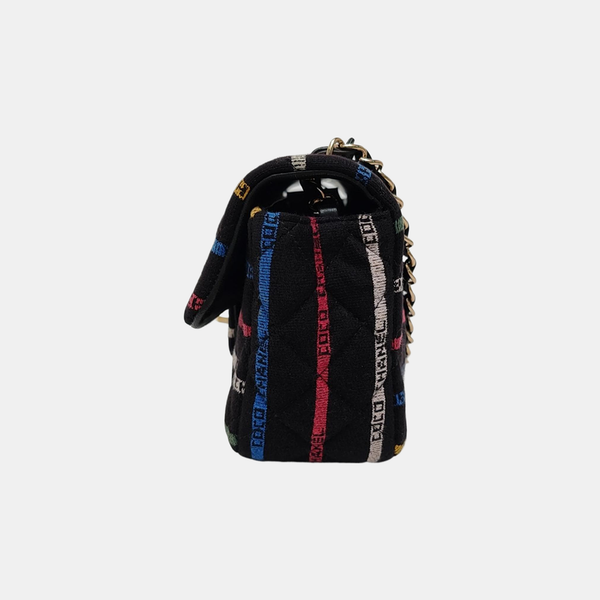 Quilted Fabric Black