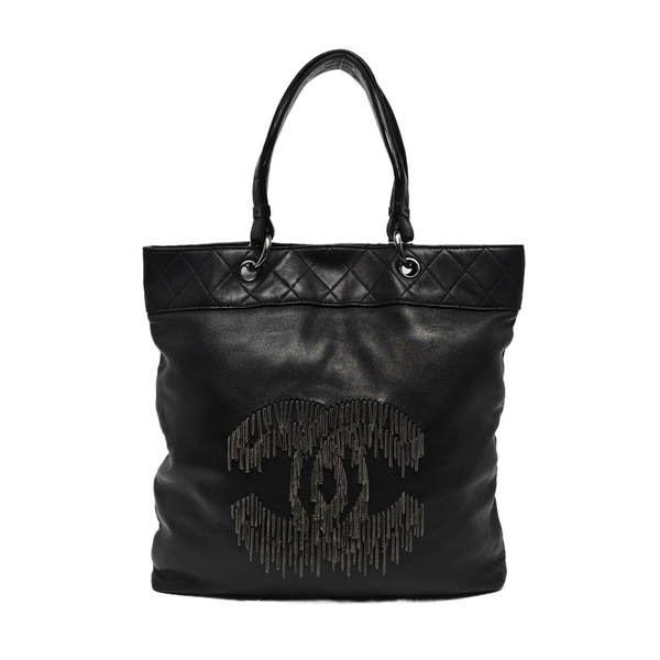 Quilted Lambskin Black