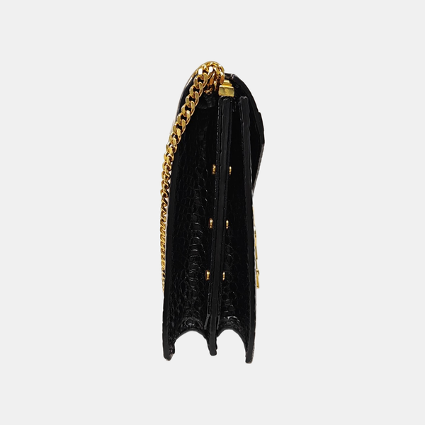 CASSANDRA Medium Calfskin Black