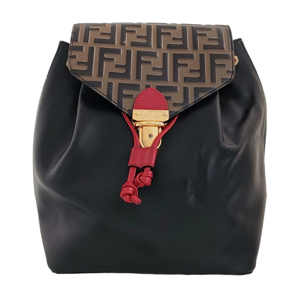 Calfskin Backpack Black