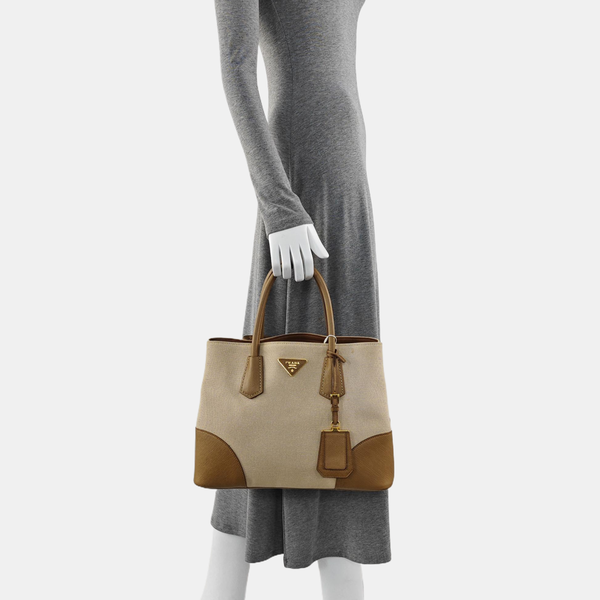 Canvas Tote Bag Beige