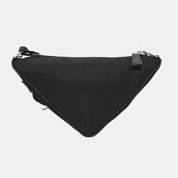 Nylon Shoulder Bag Black