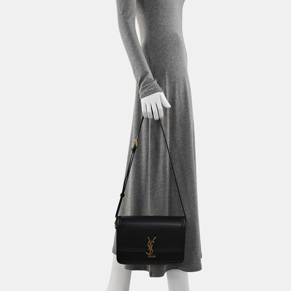 SOLFERINO Medium Calfskin Black