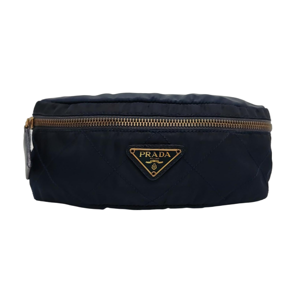 Nylon Quilted Nylon Blue