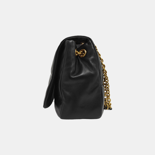 JAMIE 4.3 Medium Quilted Lambskin Black