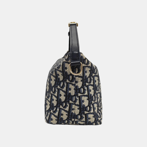 Diortravel Nomad Medium Oblique Canvas Beige