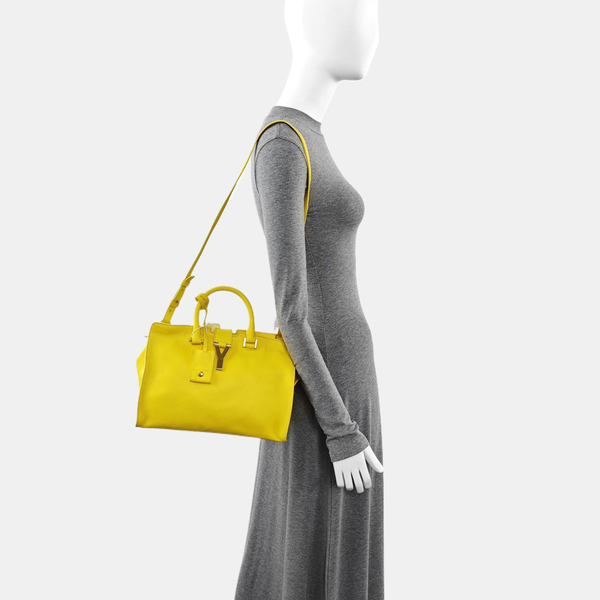 CHYC Y LIGNE Small Calfskin Yellow