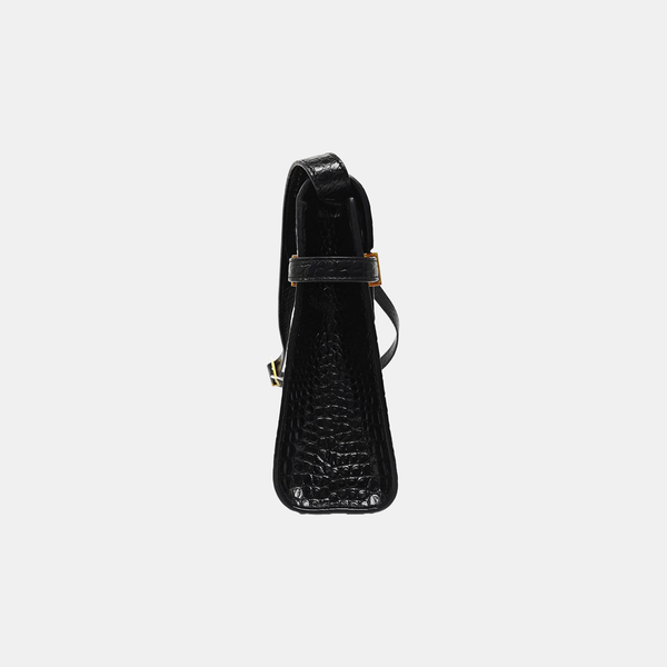MANHATTAN Medium Calfskin Black