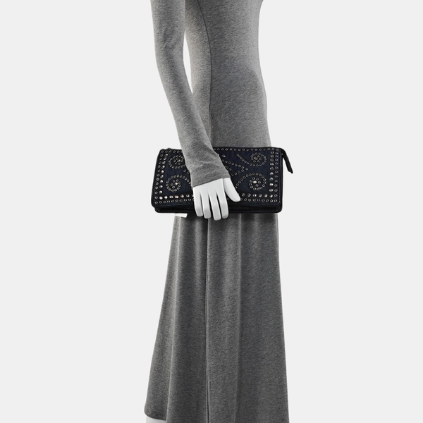 Denim Clutch Blue