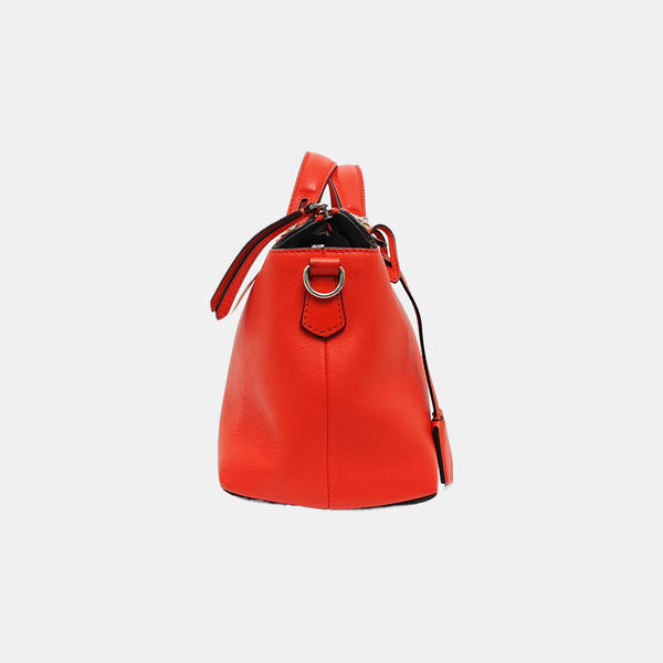 Calfskin Shoulder Bag Red