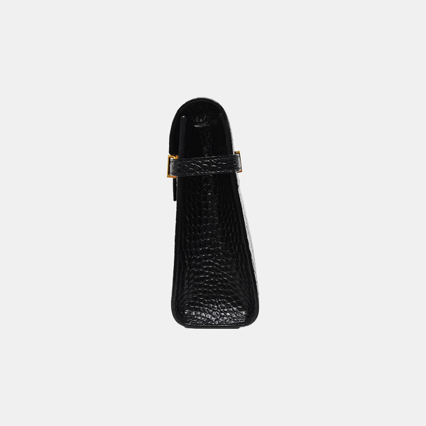 MANHATTAN Medium Calfskin Black