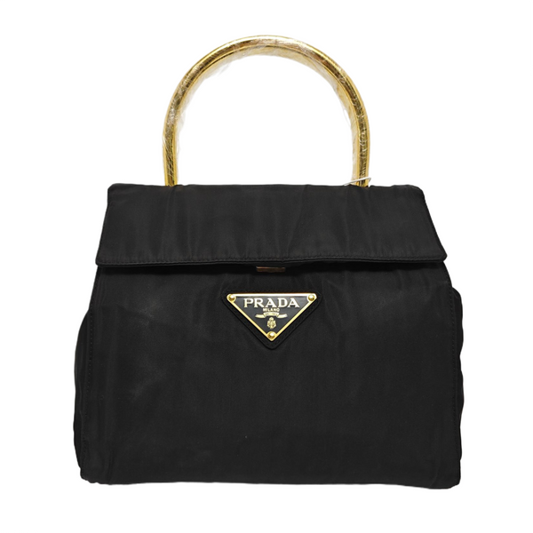 Nylon Tote Bag Black
