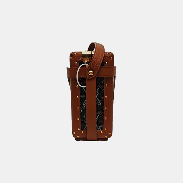 Minaudière Coated Canvas Black