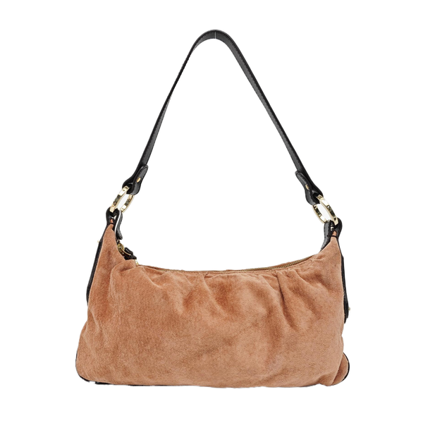 Suede Shoulder Bag Pink